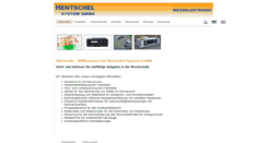 Desktop Screenshot of hentschel-system.de