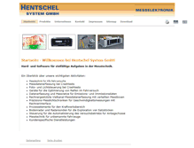 Tablet Screenshot of hentschel-system.de